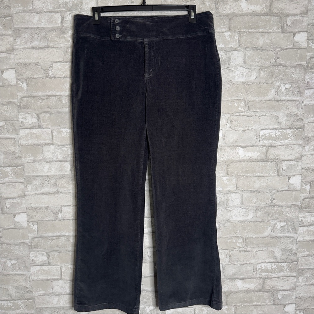 Classic Blues Collection Size 16. Black/Grey corduroy trousers